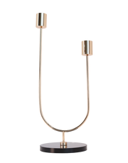 Dual Arc Taber Candle Holder | Available in 2 Styles
