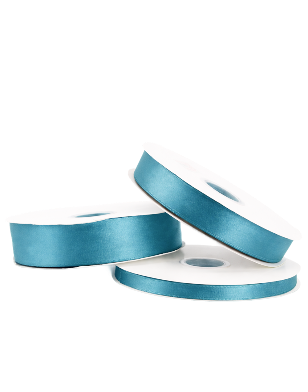 Vivid Blue Double Faced Satin Ribbon - 100 Yards 0.5"