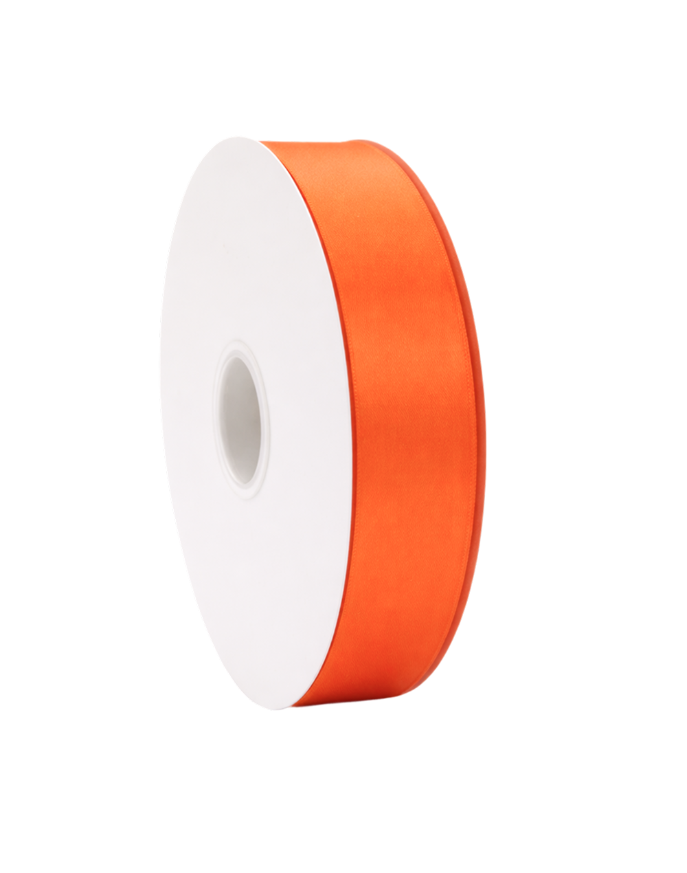 Torid Orange Double Faced Satin Ribbon - 100 Yards 1"