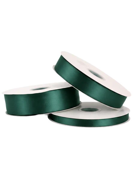 Teal Double Faced Satin Ribbon - 100 Yards 0.5"