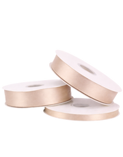 Nude Double Faced Satin Ribbon - 100 Yards 0.5"