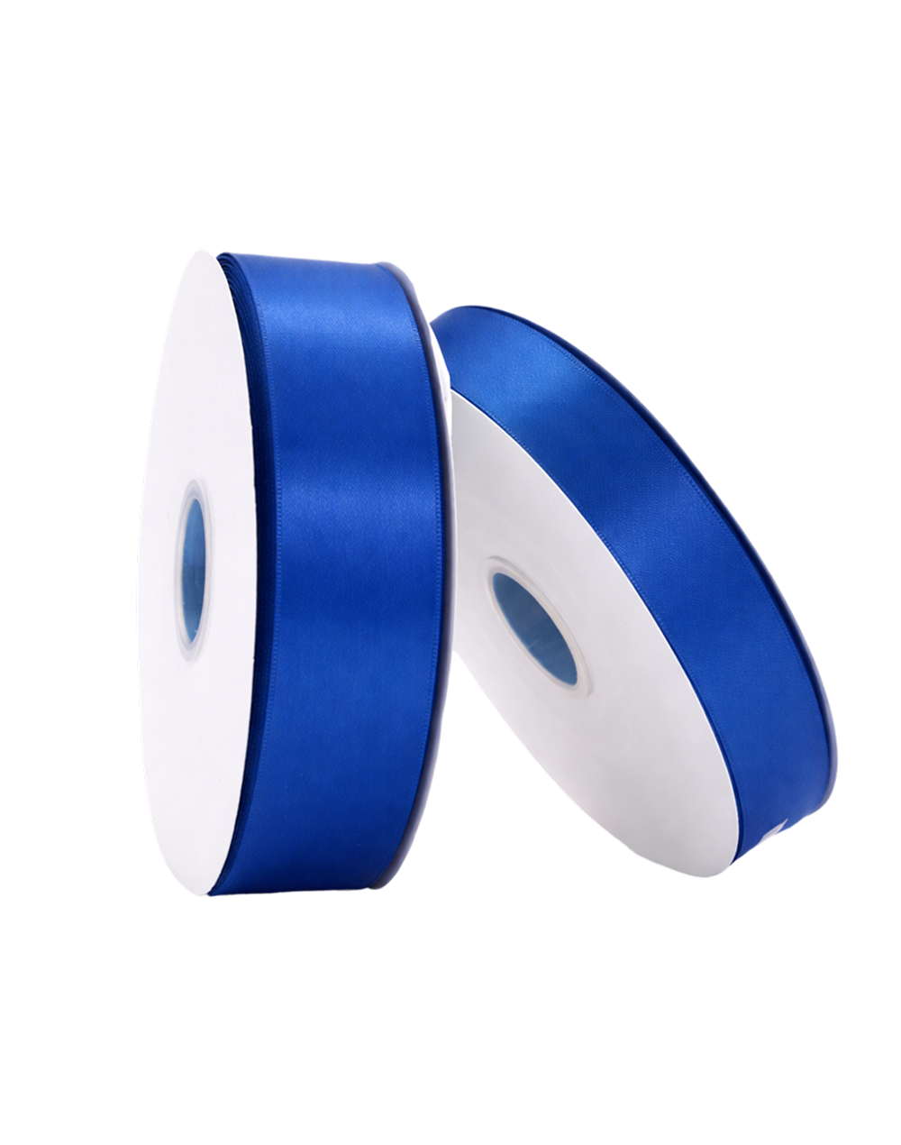 Cobalt Double Faced Satin Ribbon - 100 Yards 1"