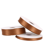 Chipmunk Double Faced Satin Ribbon - 100 Yards 0.5"