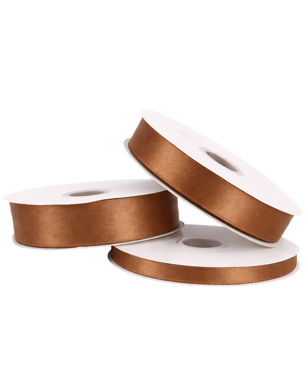Chipmunk Double Faced Satin Ribbon - 100 Yards 0.5"