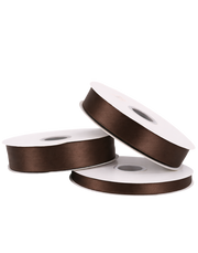 Cappucino Double Faced Satin Ribbon - 100 Yards 1.5"