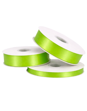Bud Green Double Faced Satin Ribbon - 100 Yards 0.5"