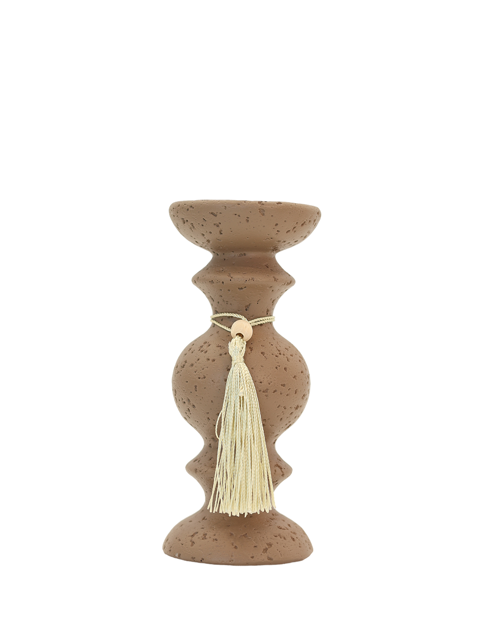 Greek Tassel Candlestick-Medium | Available in 4 Colors