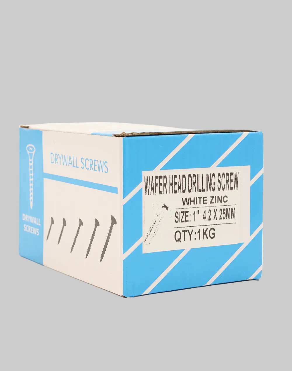 Silver Metal Screws-2LB- .13"x2.75"