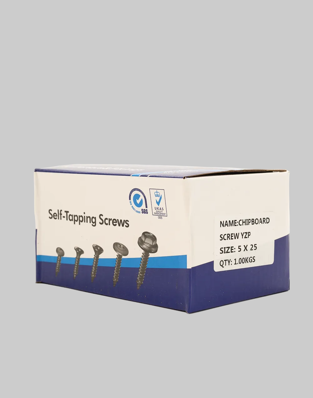 Gold Wood Screws-2LB- .13"x2"