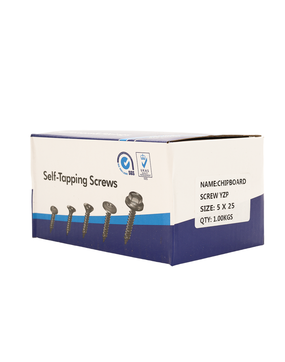 Gold Wood Screws-2LB- .13"x1"
