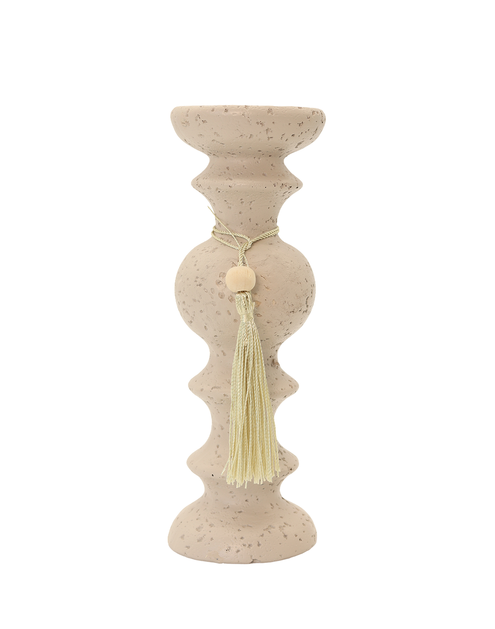 Greek Tassel Candlestick-Tall | Available in 4 Colors
