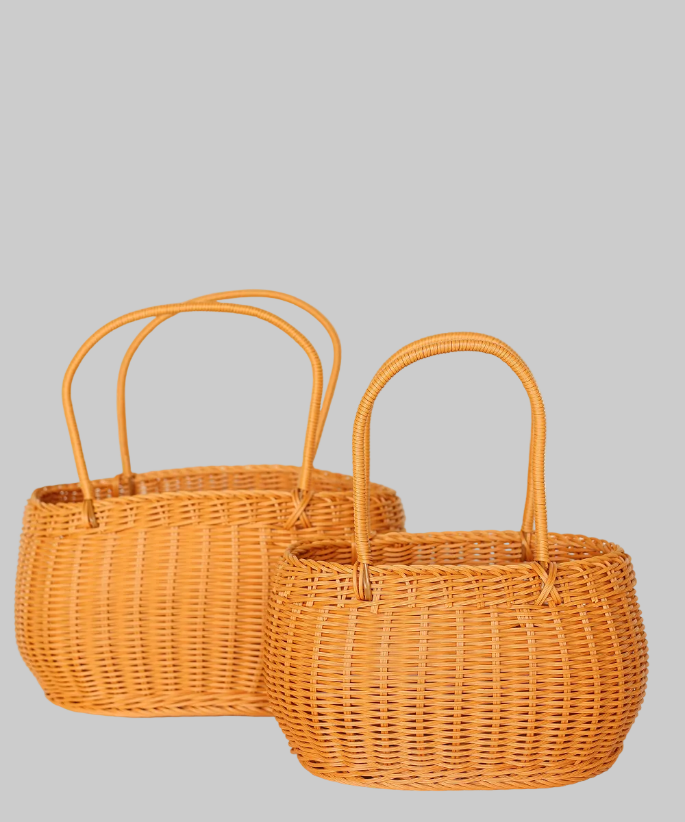 Modern Weave Basket Duo