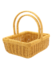 Natura Square Woven Basket Duo