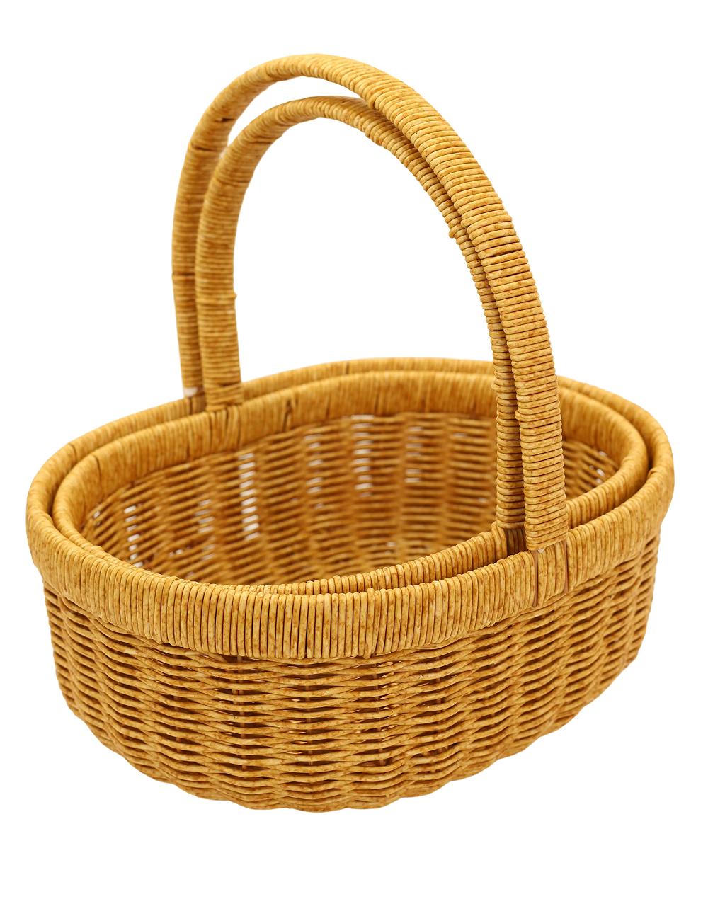 Rovo Round Woven Basket Duo