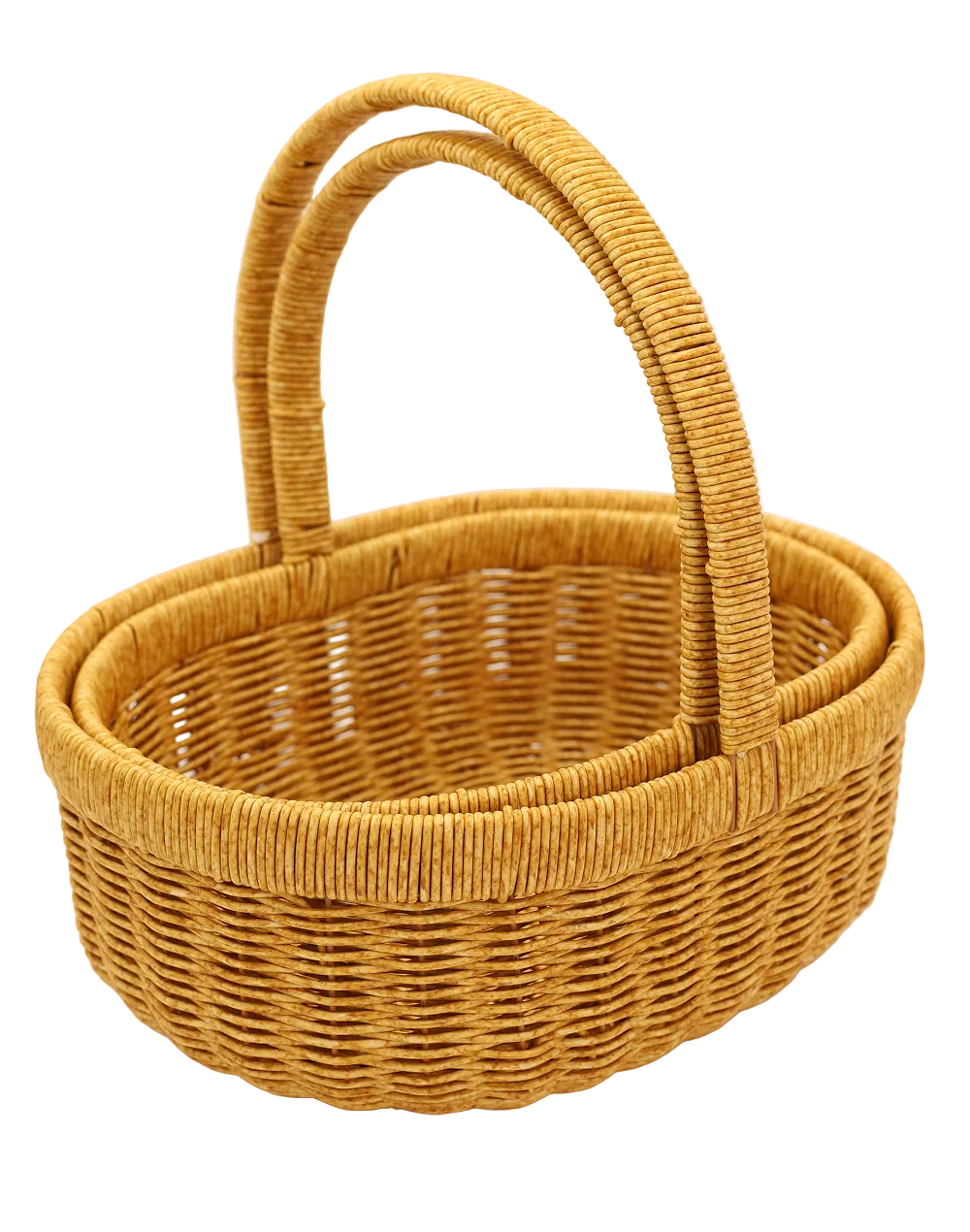 Rovo Round Woven Basket Duo