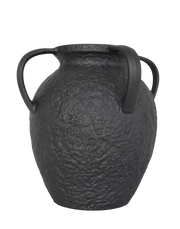 TerraForge Onyx Double Handle Vase
