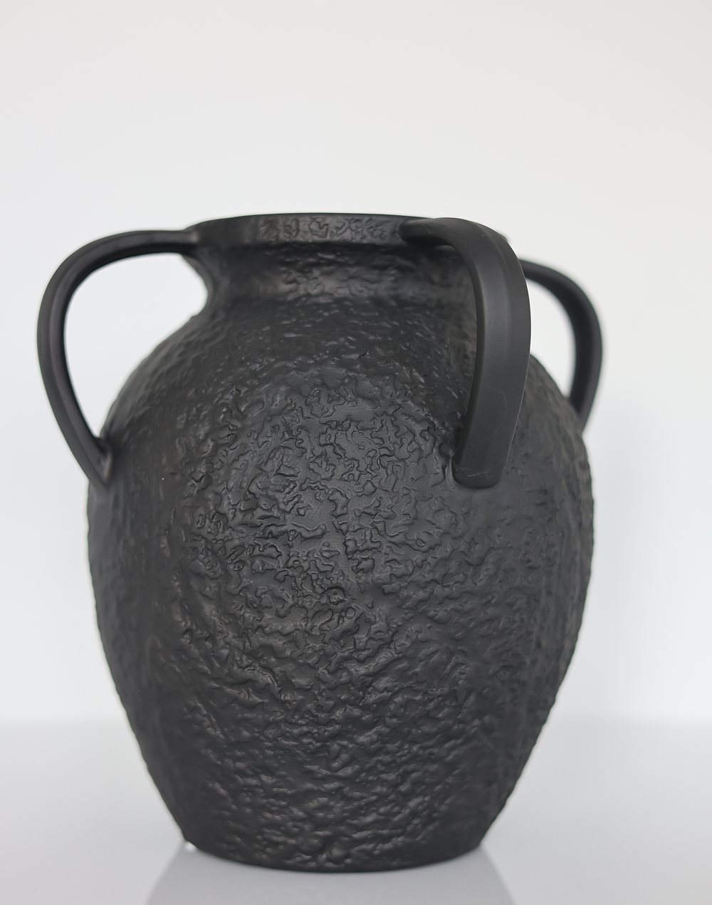 TerraForge Onyx Double Handle Vase