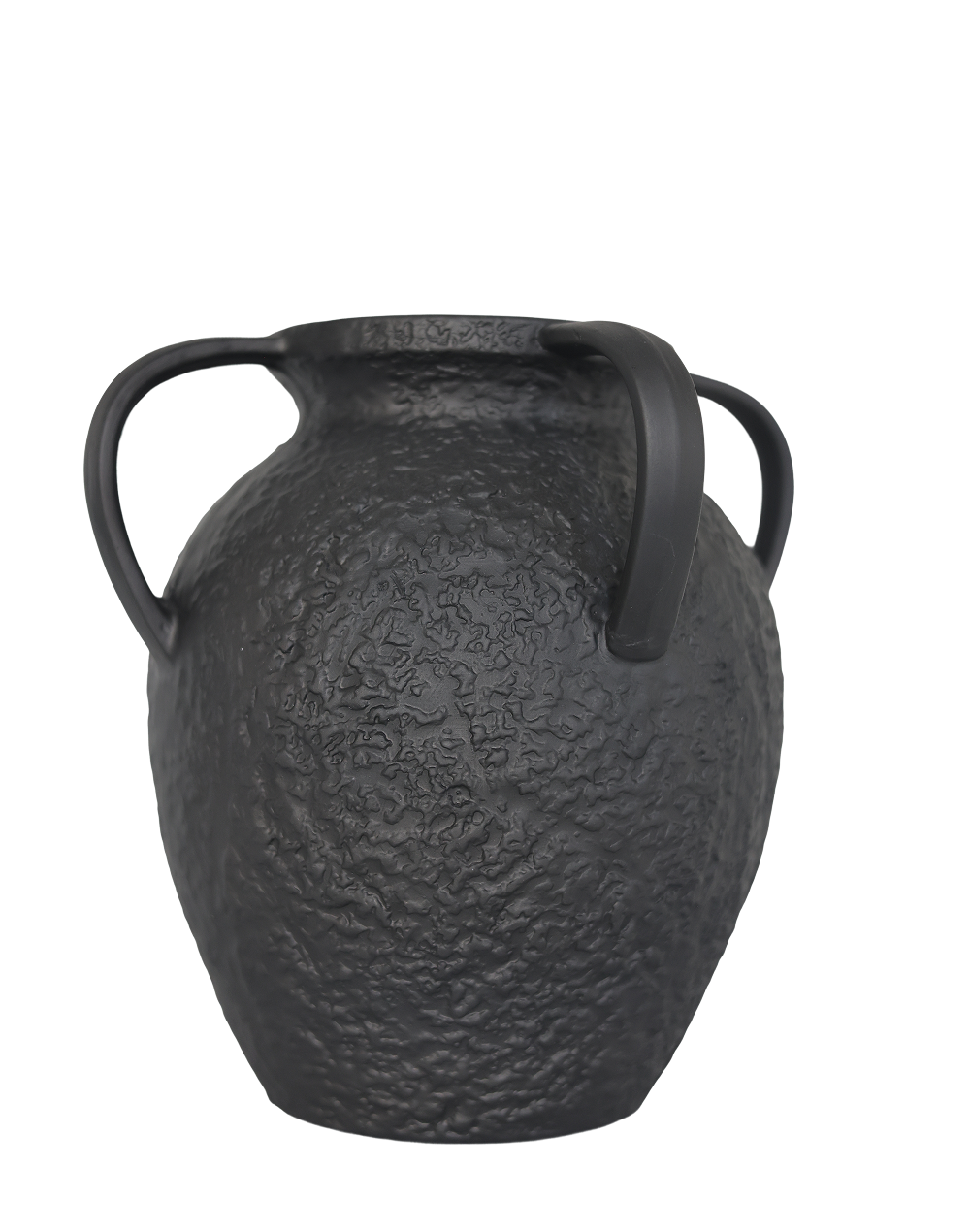 TerraForge Onyx Double Handle Vase Large