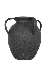 TerraForge Onyx Double Handle Vase Large