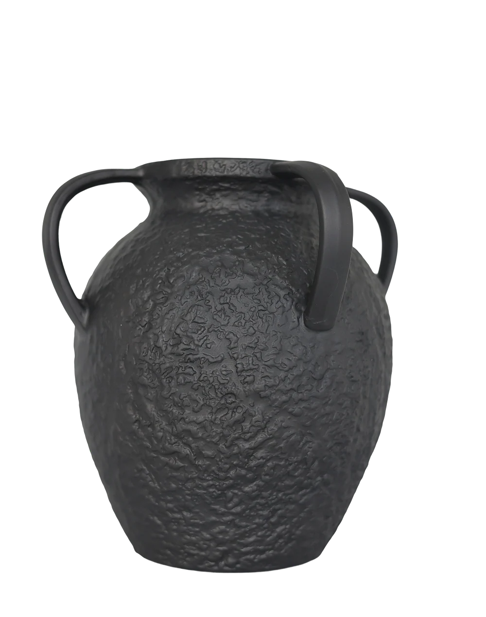 TerraForge Onyx Double Handle Vase Large