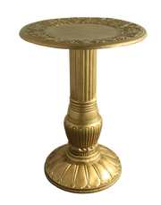 Gold Pedestal Stand-37"H