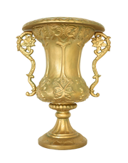Gold Chanti Urn- 29.5"H