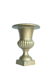 Roman Fiberglass Urn - 12"H