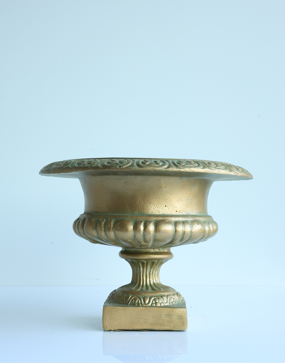 Gold Greek Urn-11"H