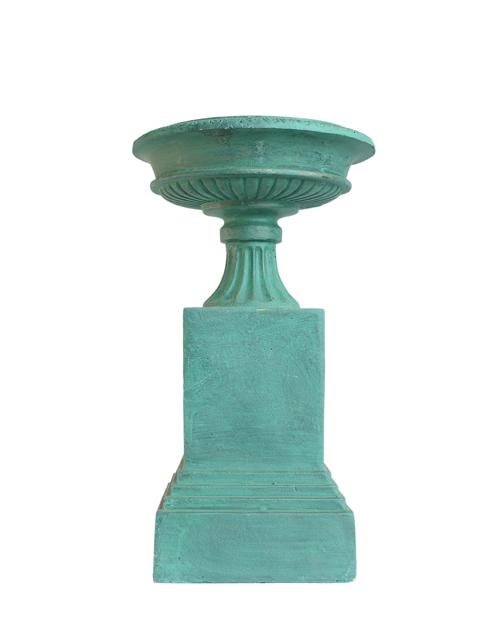Antique Verdigras Valmont Urn-10"H