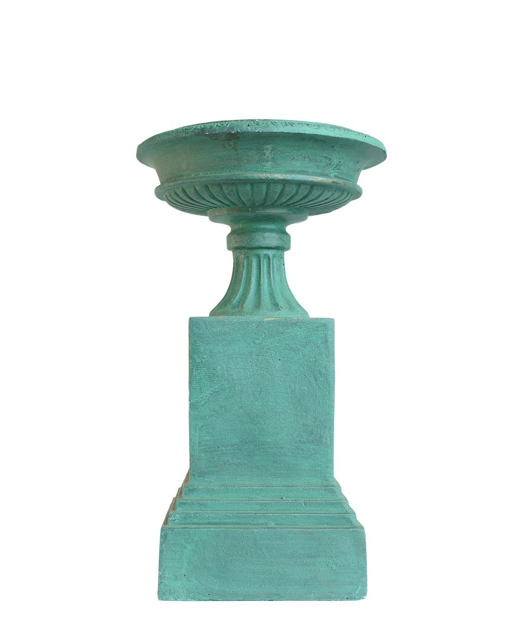 Antique Verdigras Valmont Urn-10"H