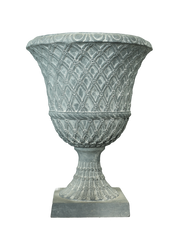 Stone Renaissance Urn-30"H Gray