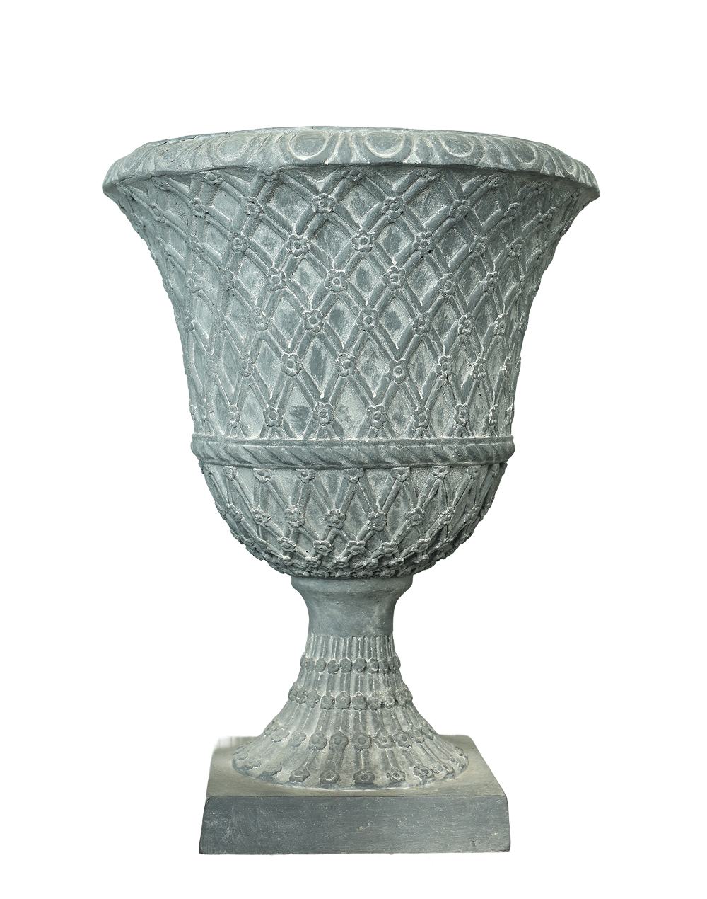 Stone Renaissance Urn-30"H Gray