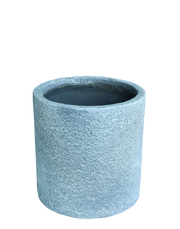 Stone Colonna Planter-10"H Gray