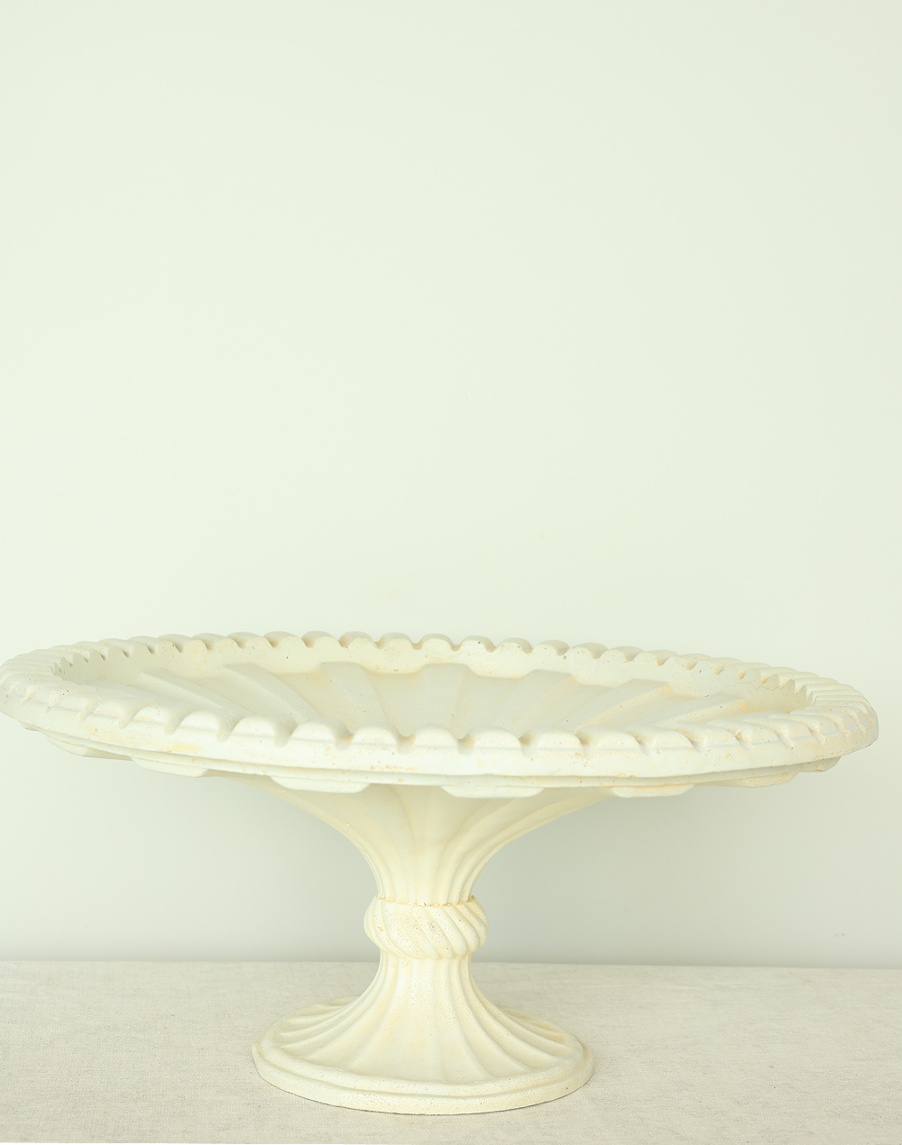 Ivory Wide Urn