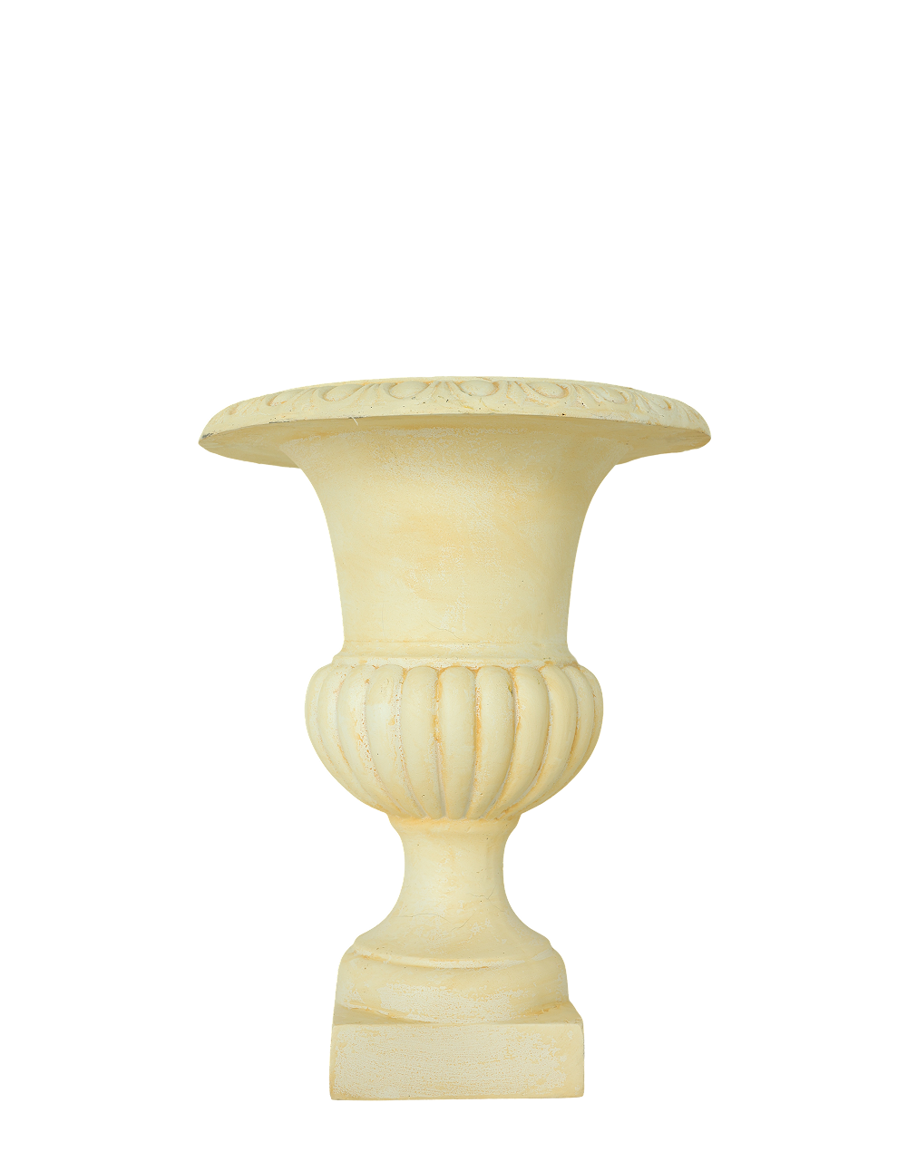 Roman Fiberglass Urn - 12"H