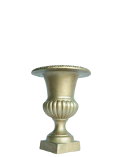 Roman Fiberglass Urn - 10"H