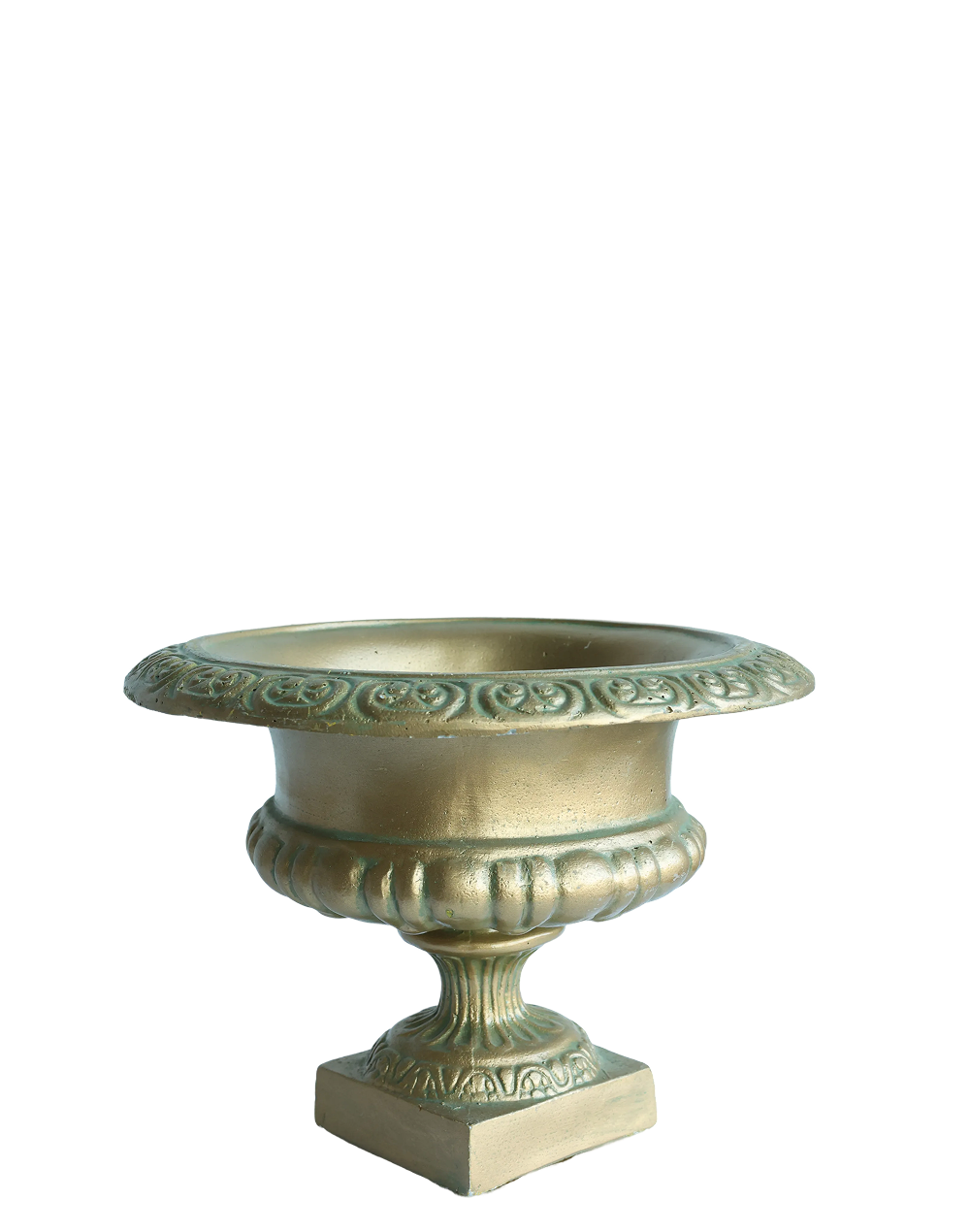 Gold Greek Urn-11"H