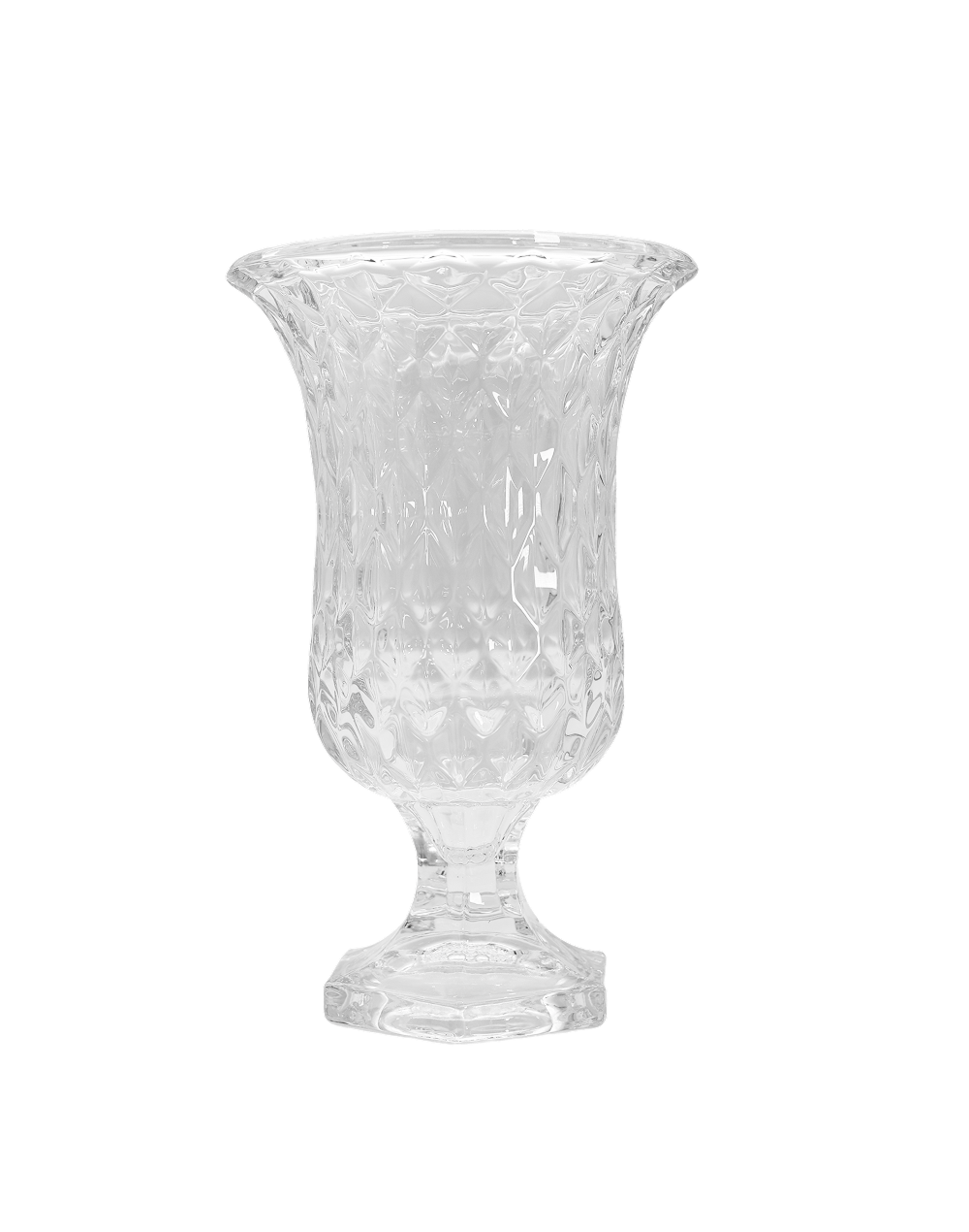 Etch Crystal Vase