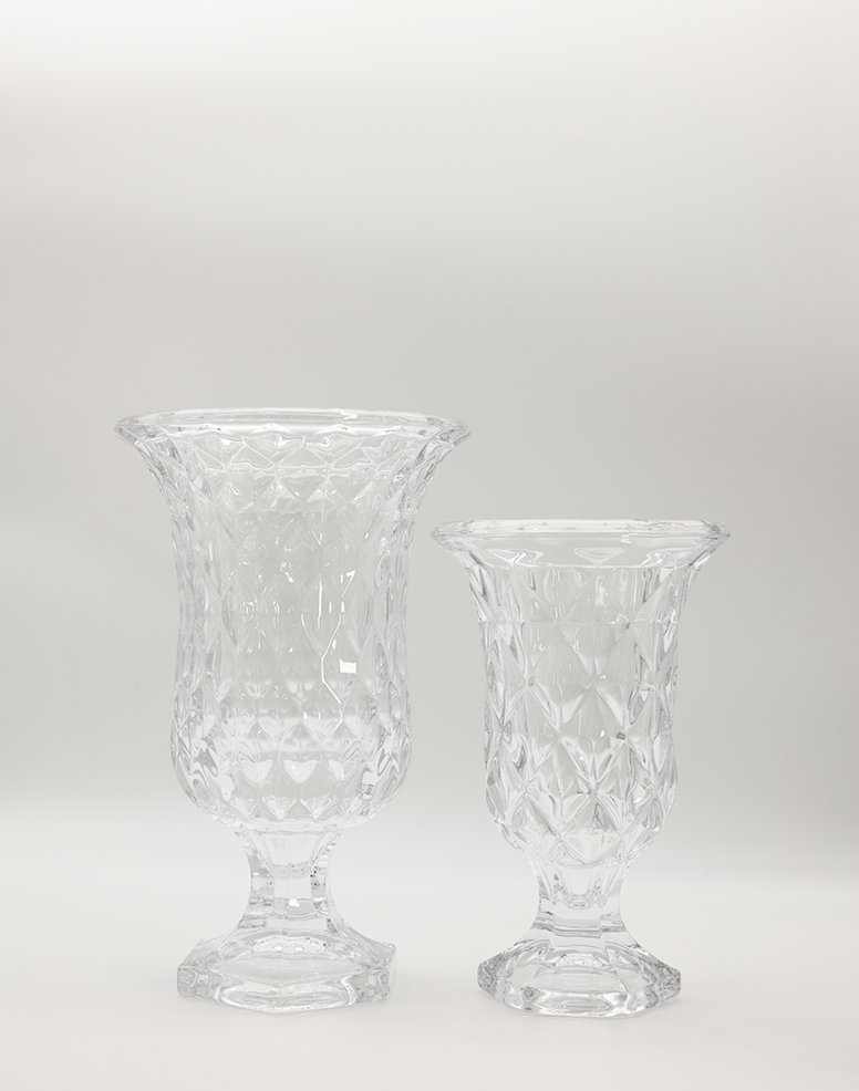 Etch Crystal Vase