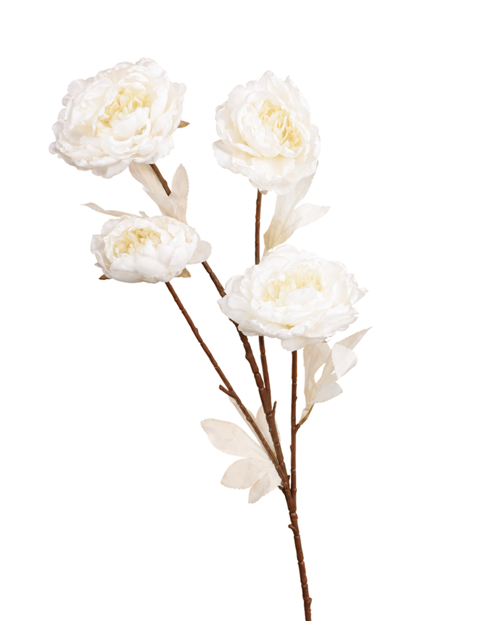 White Peony Spray | Available in 2 Colors