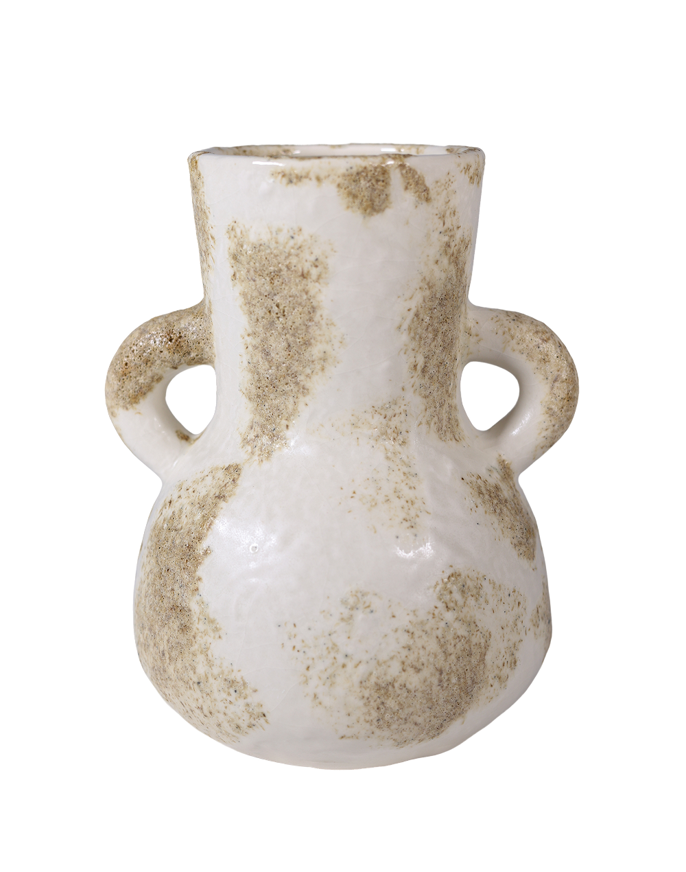 Sandstone Slim Column Vase Beige