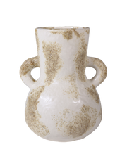 Sandstone Slim Column Vase Beige