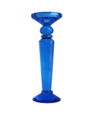 Sapphire Candle Holder Medium Blue