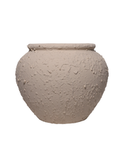 TerraForge Onyx Faceted Vase