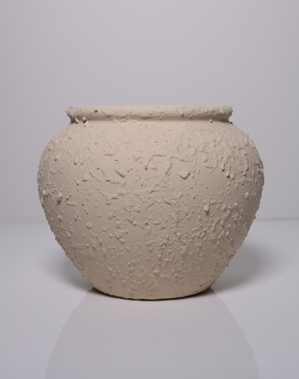 TerraForge Onyx Faceted Vase