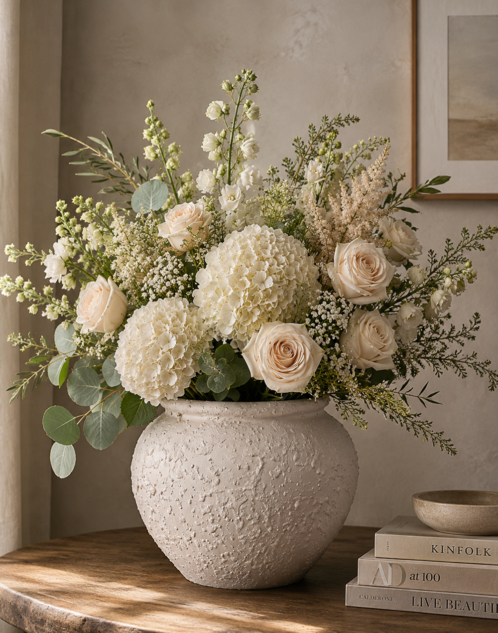 TerraForge Onyx Faceted Vase