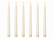 Led Taper Candle-11"-Pack of 6