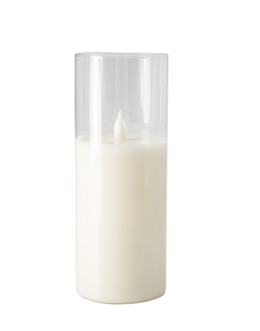 Glass LED Candle