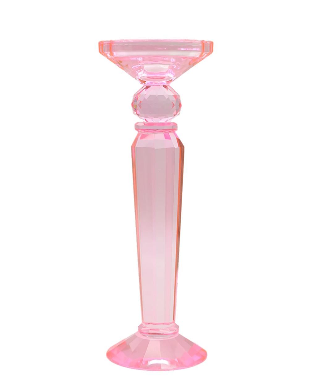 Ellie Pink Candle Holder Large