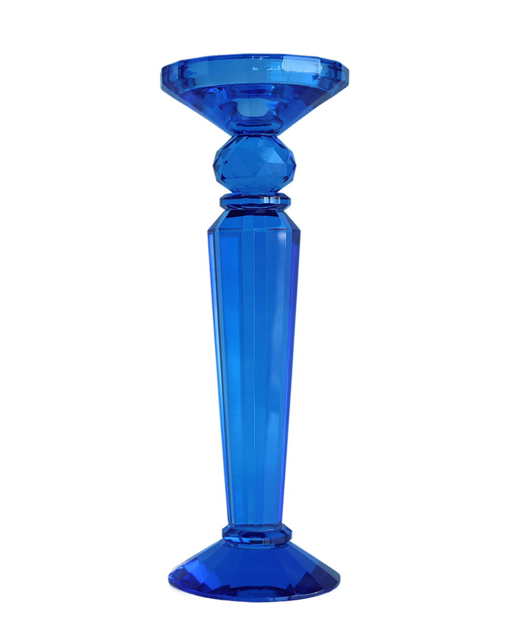 Sapphire Candle Holder Large Blue